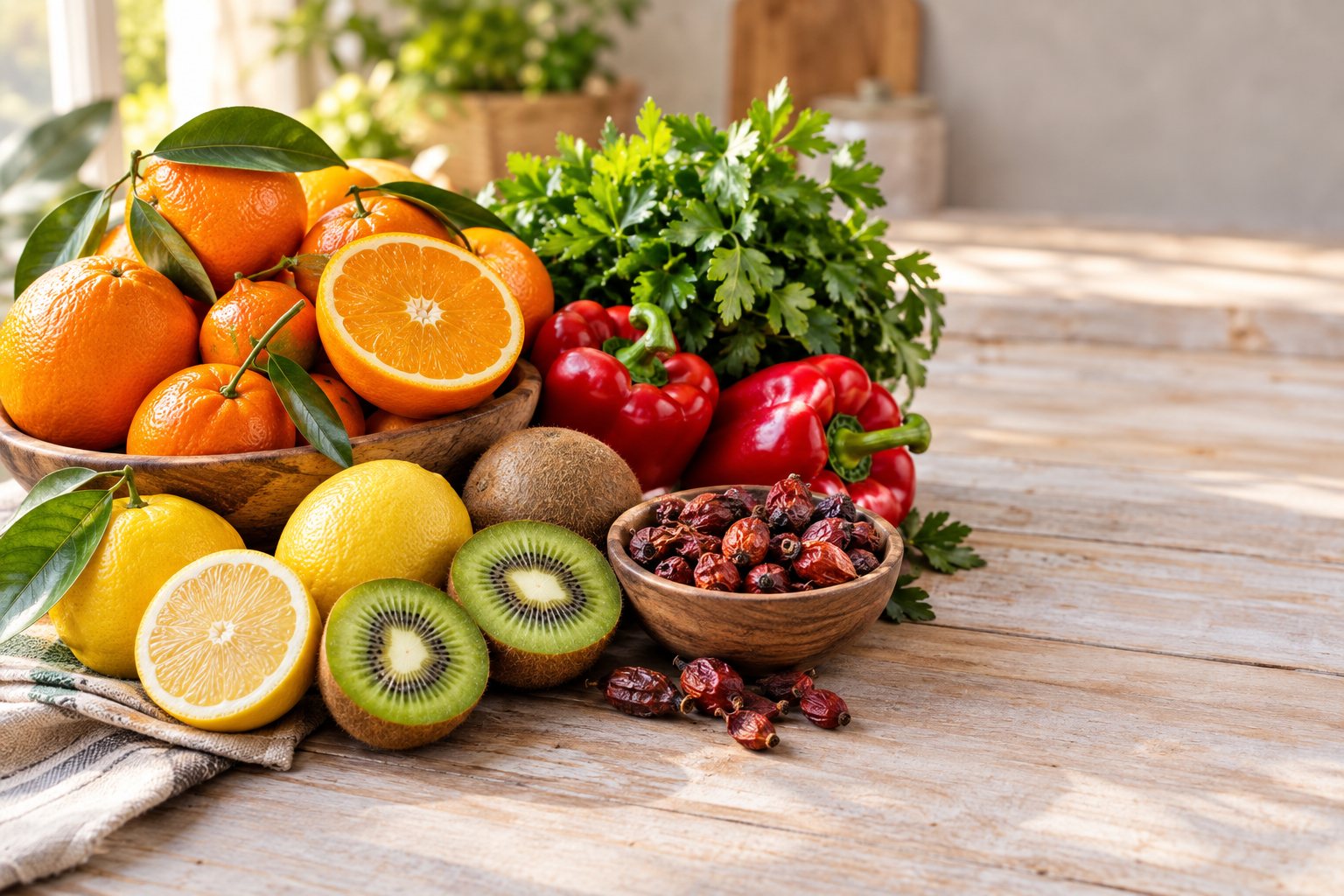Kışa Girerken C Vitamini: Sofranıza Eklenecek Mevsim Ürünleri