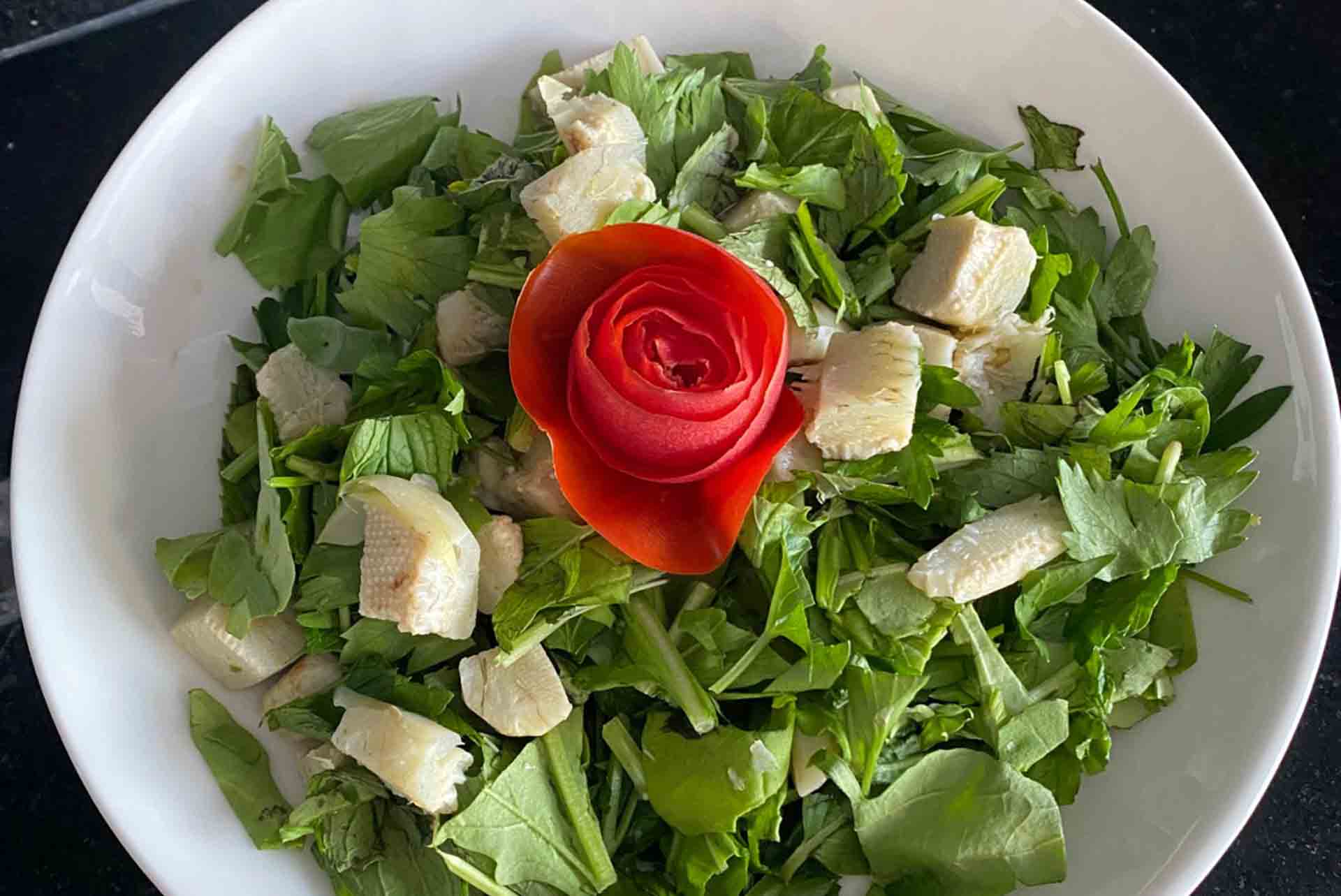 Yeşil Enginar Salatası Tarifi